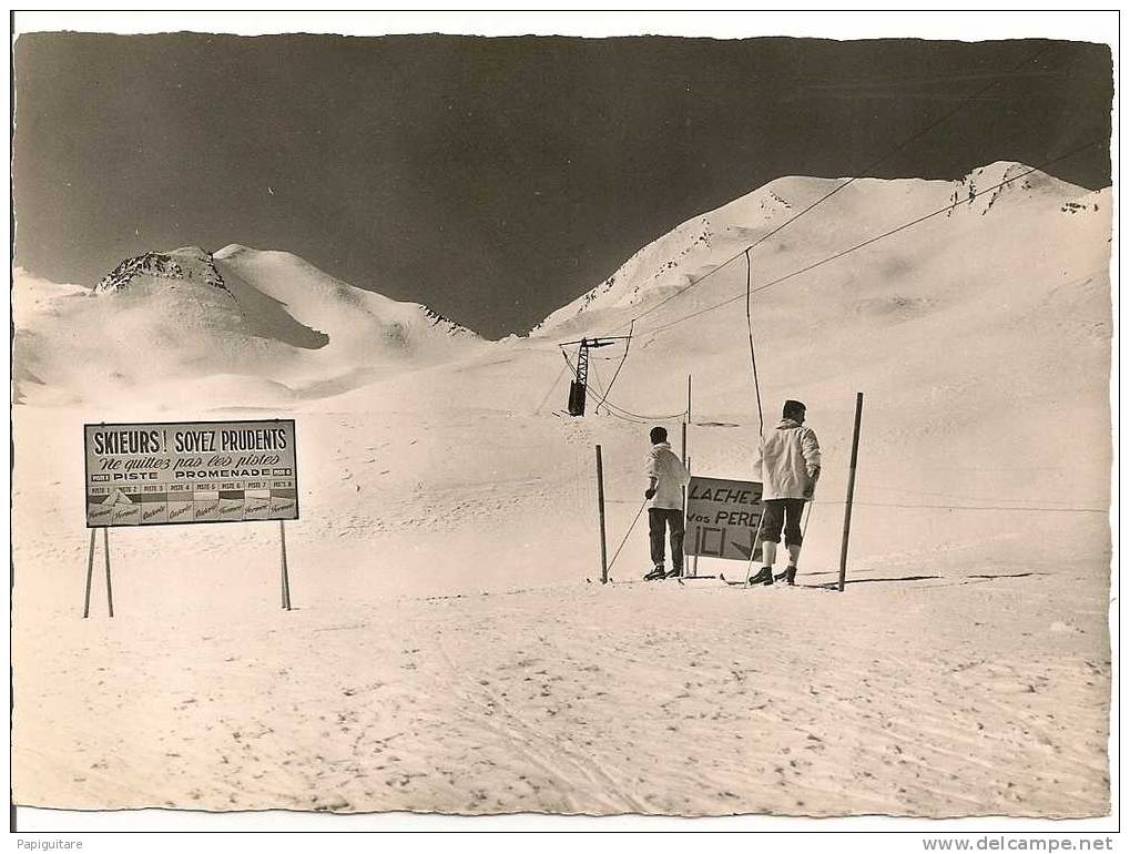 Cpm-cpsm 10,5x15cm Bon Etat ,  Saint-anne-condamine , Arrivée Du Grand Téléski   (2400m) - Autres & Non Classés