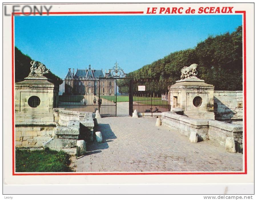 CPM De SCEAUX (92) -  Le Parc Le Château - - Sceaux