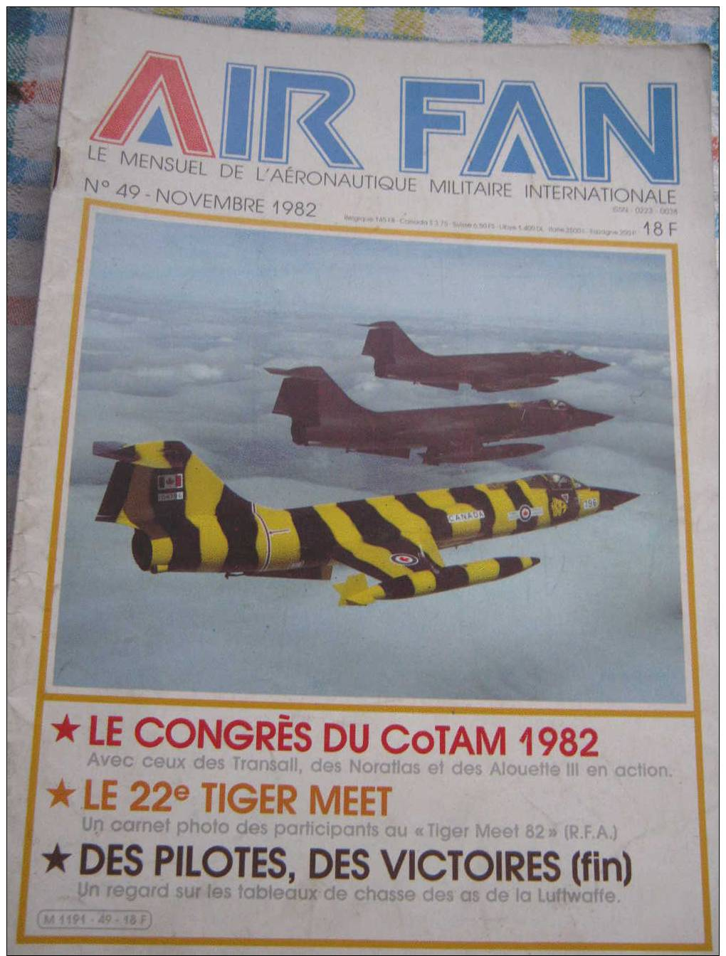 AVIATION _ REVUE _ AIR FAN N° 49 _ LE 22 TIGER MEET - Aviation