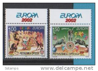 U-103  BOSNIA SERBA 2002 EUROPA CEPT  SERBISCHE REPUBLIK   CIRKO - 2002