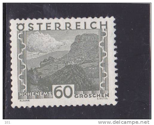 1929 GROSSE LANDSCHAFTEN 60 GROSCHEN ** - Neufs