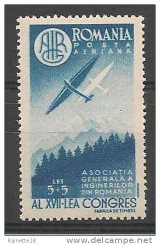 Roumanie   Poste Aérienne  1947    N° 43   Xx - Ongebruikt