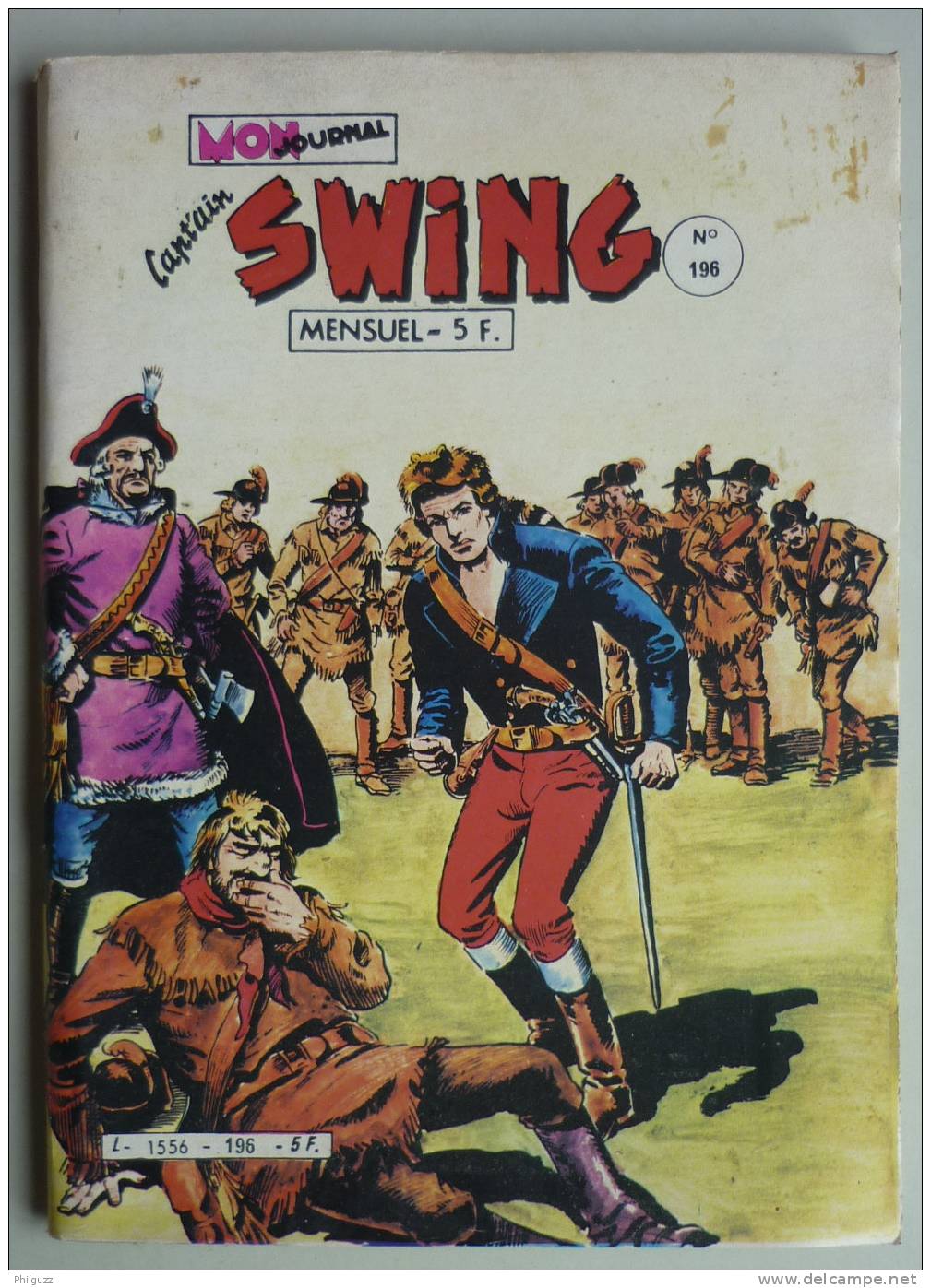 PETIT FORMAT PF CAP'TAIN SWING N° 196 MON JOURNAL PUMA NOIR - Captain Swing