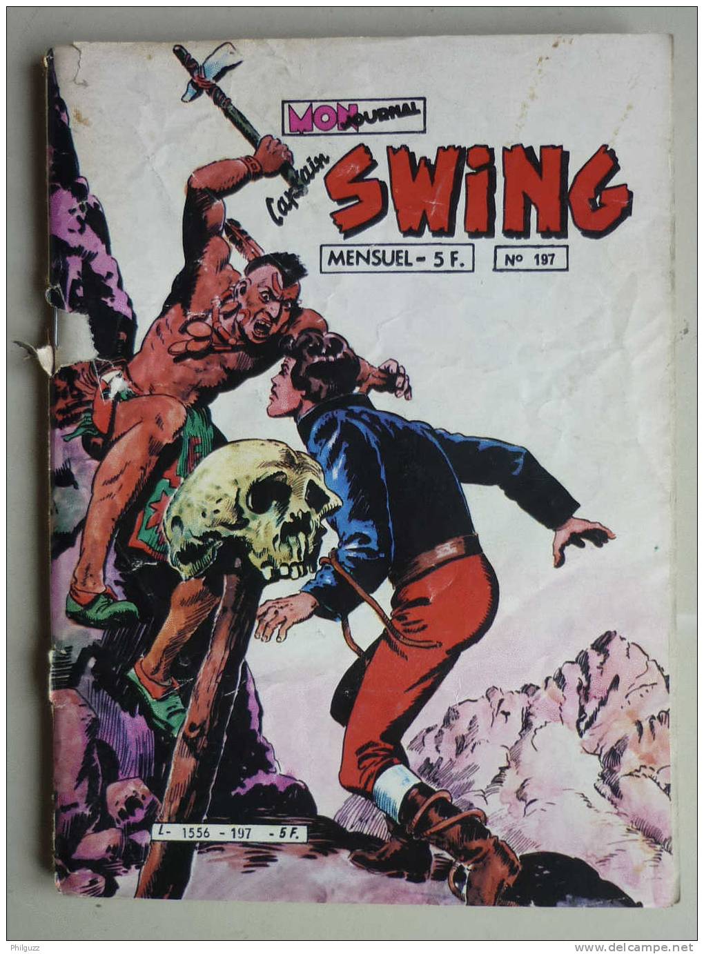 PETIT FORMAT PF CAP'TAIN SWING N° 197 MON JOURNAL PUMA NOIR - Captain Swing