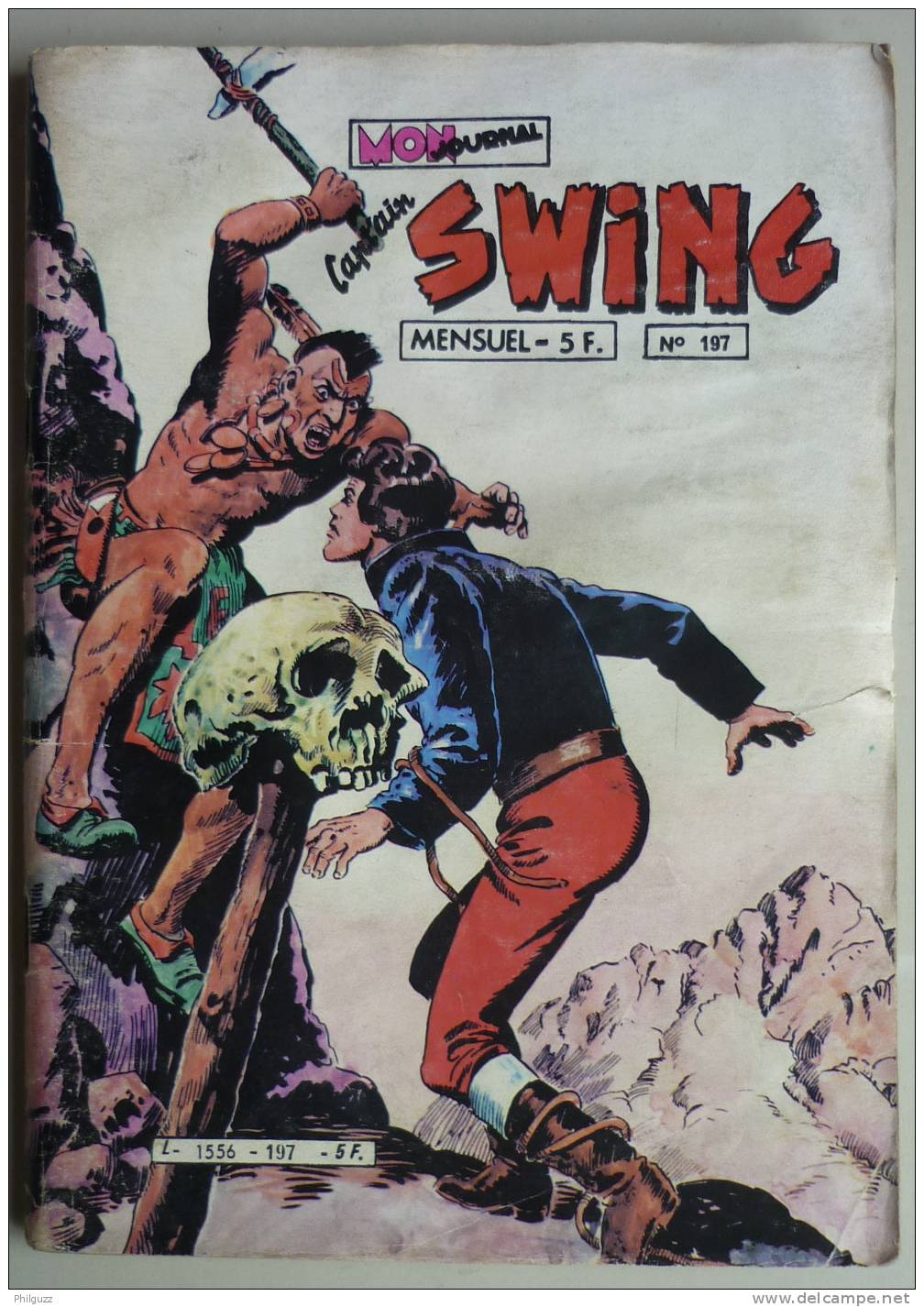 PETIT FORMAT PF CAP'TAIN SWING N° 197 (2) MON JOURNAL PUMA NOIR - Captain Swing