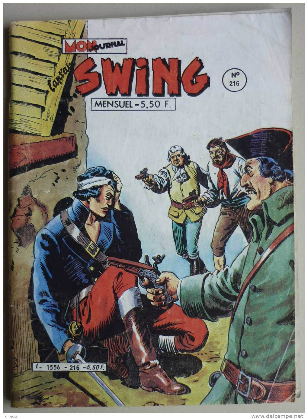 PETIT FORMAT PF CAP'TAIN SWING N° 216 MON JOURNAL PUMA NOIR - Captain Swing