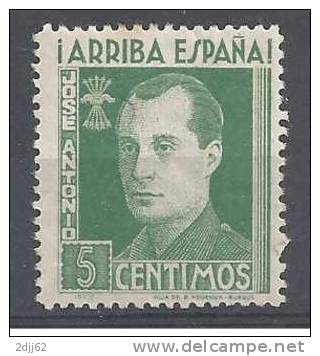 Jose Antonio   MNH**   (SP143) - Vignettes De La Guerre Civile