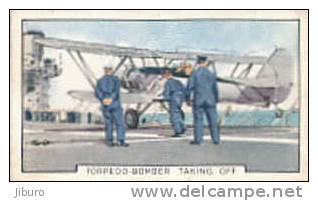 The NAVY / Torpedo Bomber Blackburn Shark / Avion Bombardier / Boat Bateau Vie à Bord Marins Marin War Ship // Ref 01/9 - Gallaher