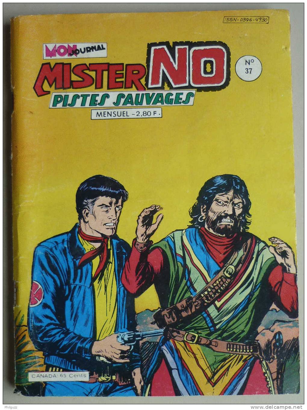 MISTER NO N° 037 MON JOURNAL - Mister No