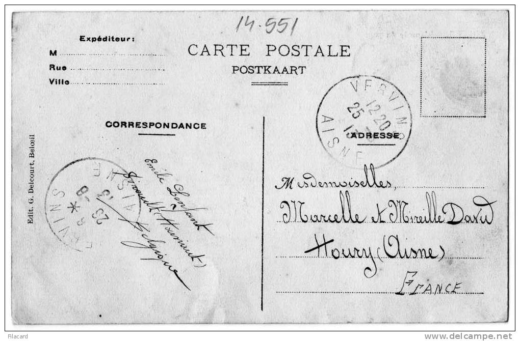 14551   Belgio,  Beloeil,  L" Entree  Du  Parc,  VGSB  1913 - Beloeil