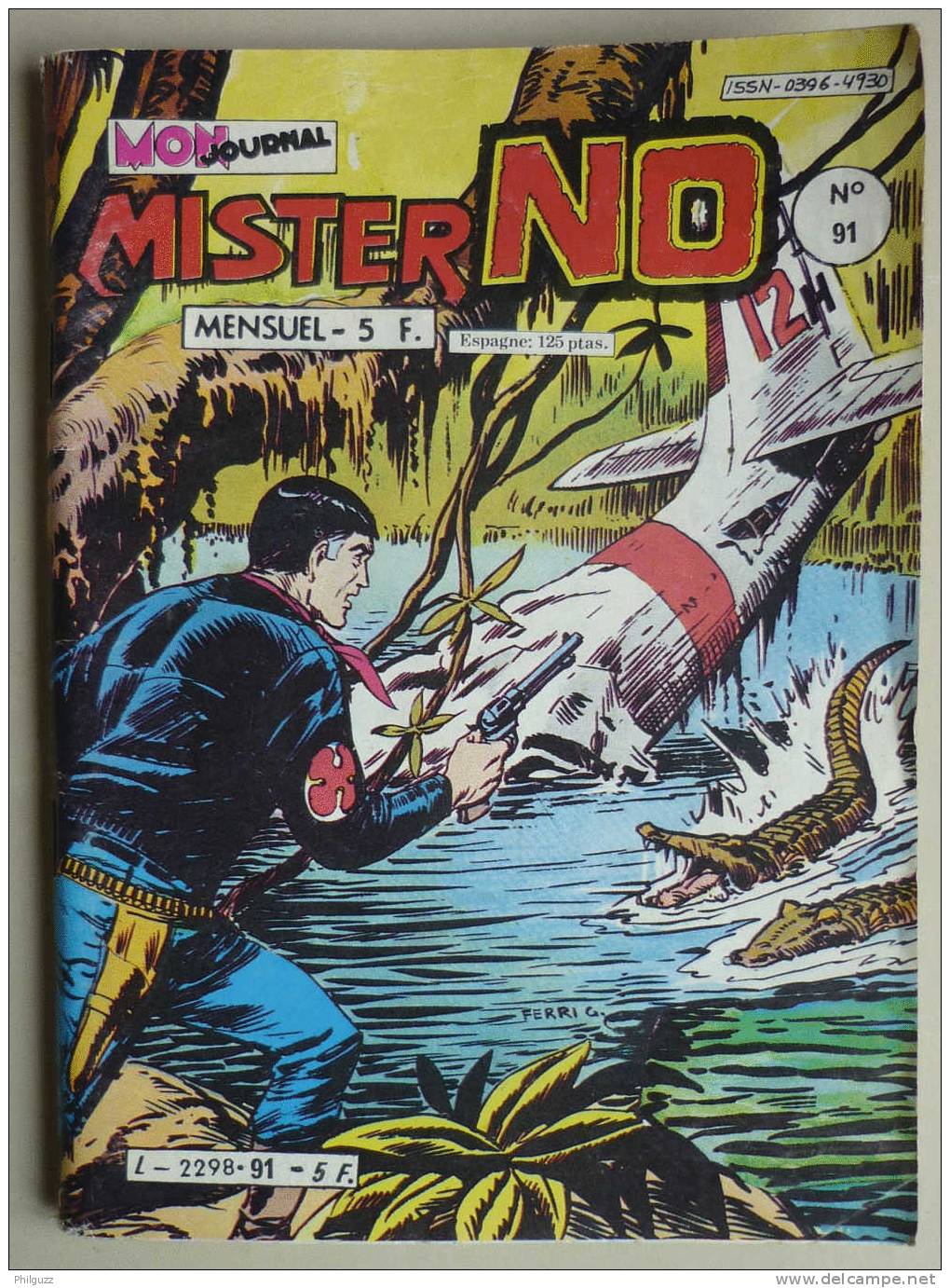 MISTER NO N° 091 (2) MON JOURNAL - Mister No