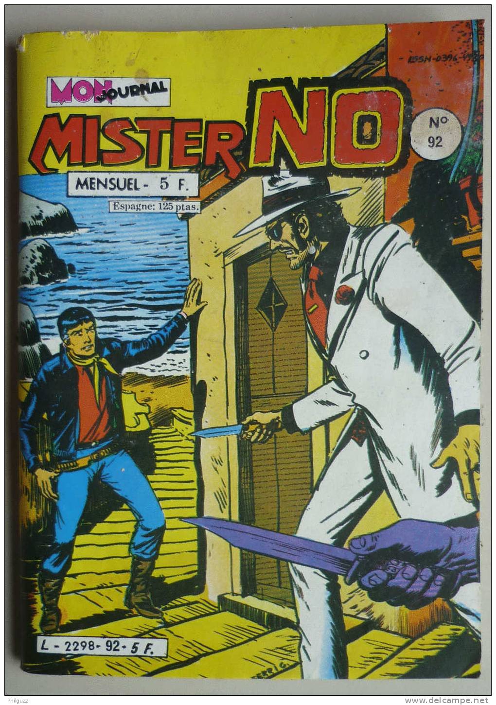 MISTER NO N° 092 MON JOURNAL - Mister No