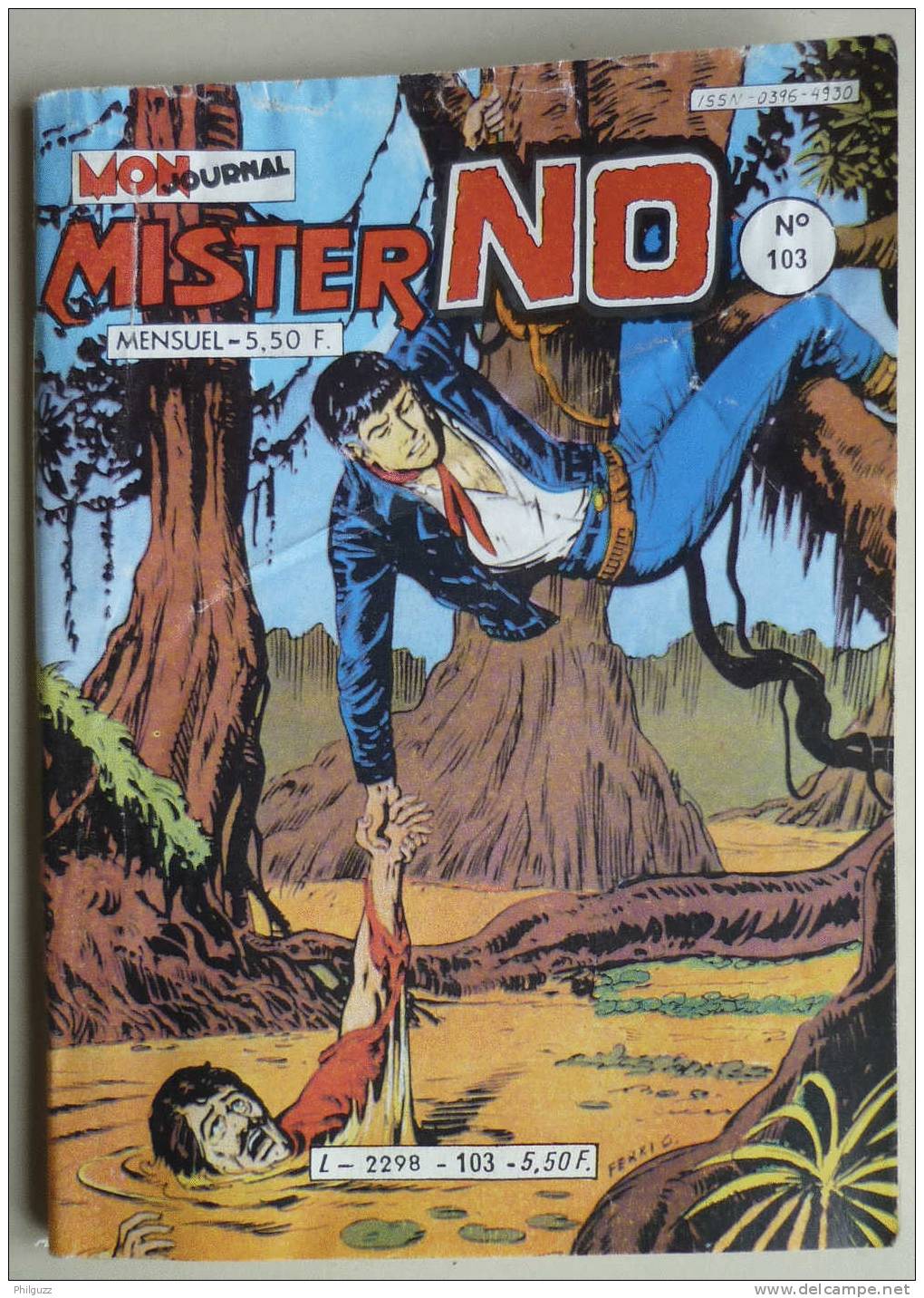 MISTER NO N° 103 MON JOURNAL - Mister No