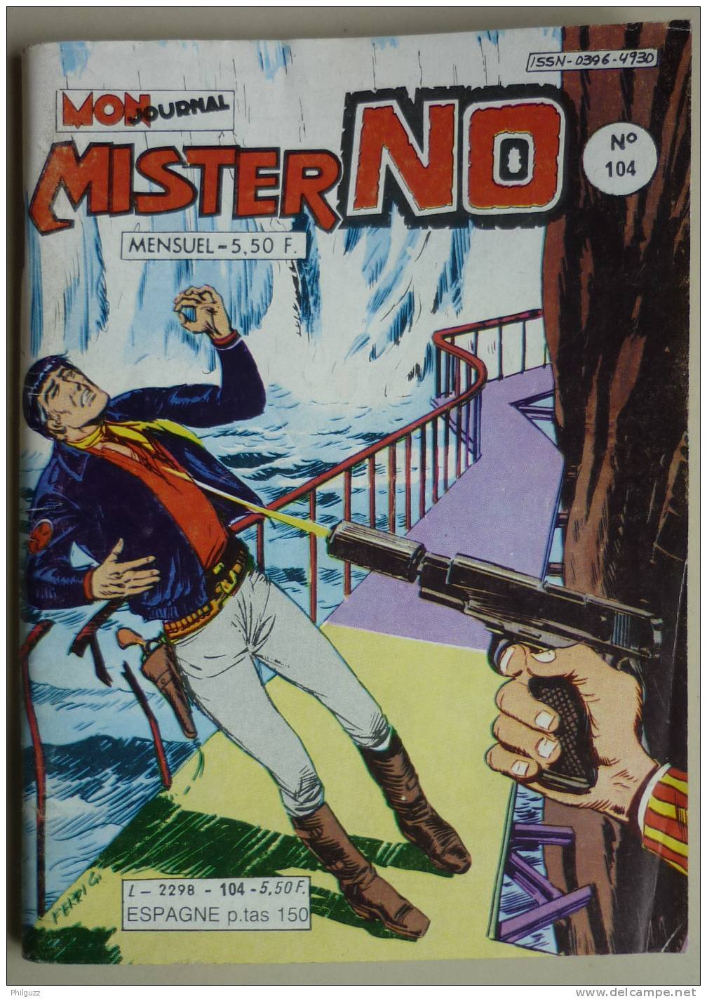 MISTER NO N° 104 MON JOURNAL - Mister No