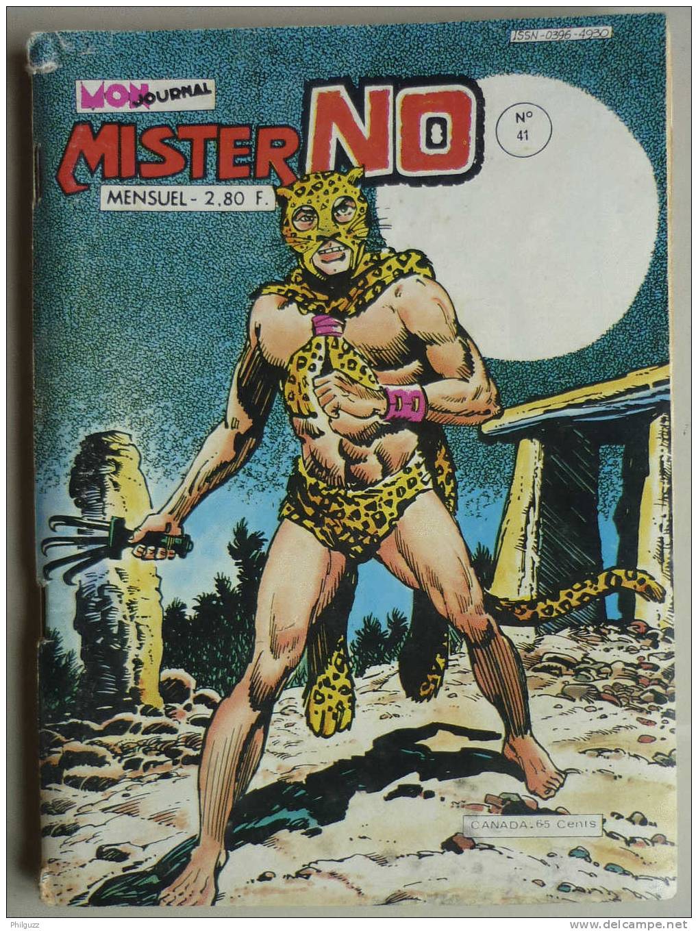 MISTER NO N° 041 MON JOURNAL - Mister No