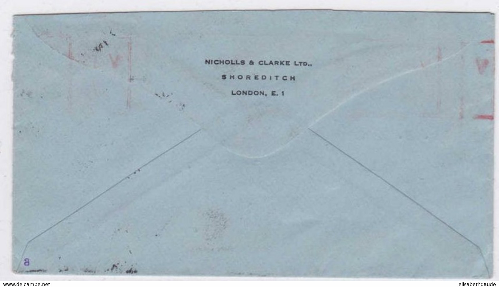 GB - 1929 - PERFORE N & C (NICHOLLS & CLARKE) Sur LETTRE Avec COMPLEMENT EMA (RARE) De LONDON Pour LUNEBURG (ALLEMAGNE) - Perfins
