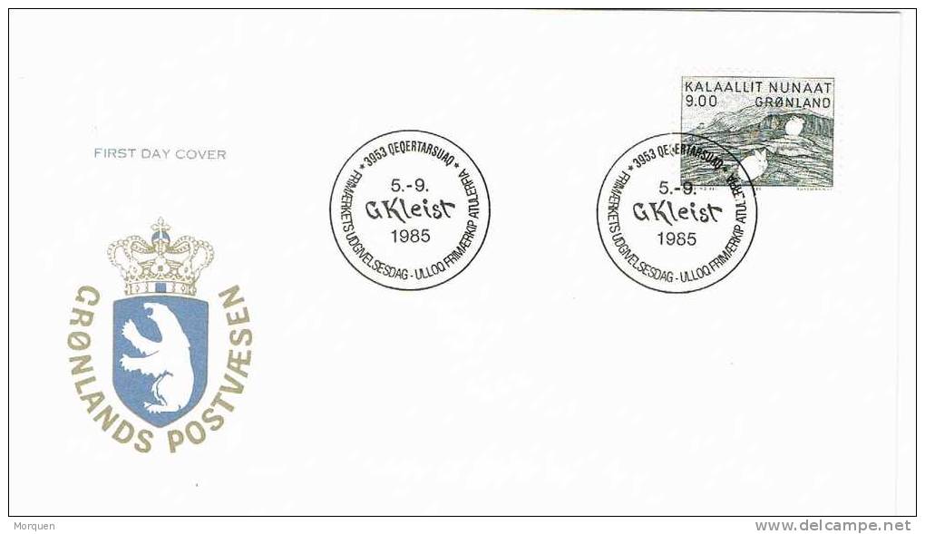 Carta F.D.C. Groenlandia 1985. Gronland - FDC
