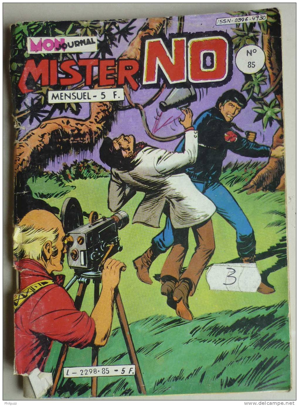 MISTER NO N° 085 MON JOURNAL - Mister No