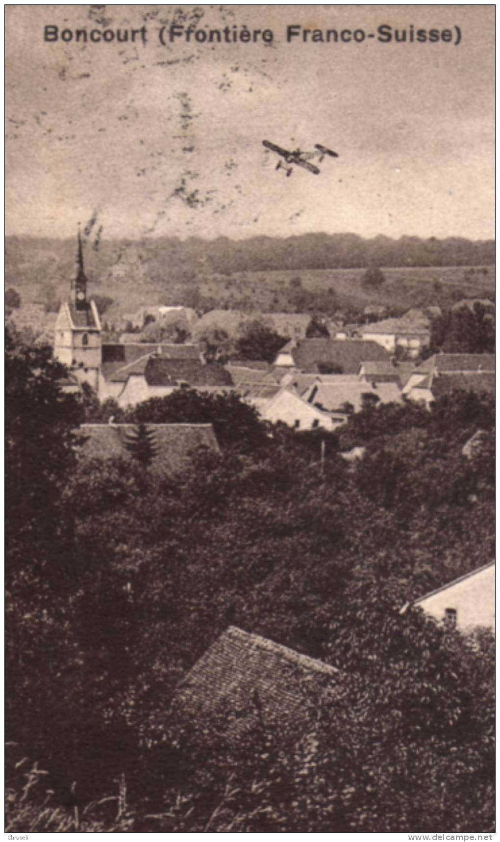 Boncourt Frontière 1919 ! - Boncourt