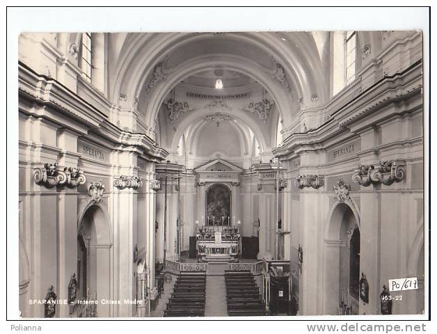 PO617A# CASERTA - SPARANISE - INTERNO CHIESA MADRE  VG 1967 - Caserta