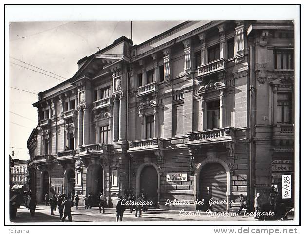 PO728A# CATANZARO - PALAZZO DEL GOVERNO - GRANDI MAGAZZINI MOBILI TRAFICANTE  VG 1951 - Catanzaro