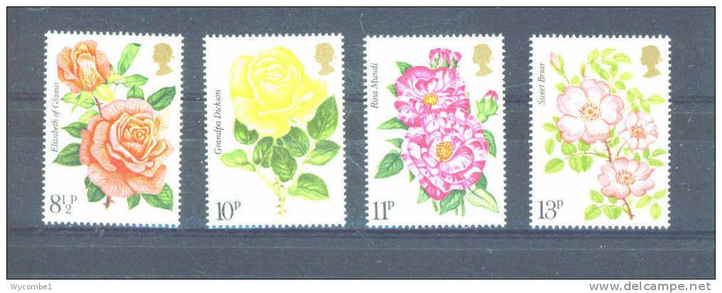 GREAT BRITAIN -  1976  Roses  MM - Neufs