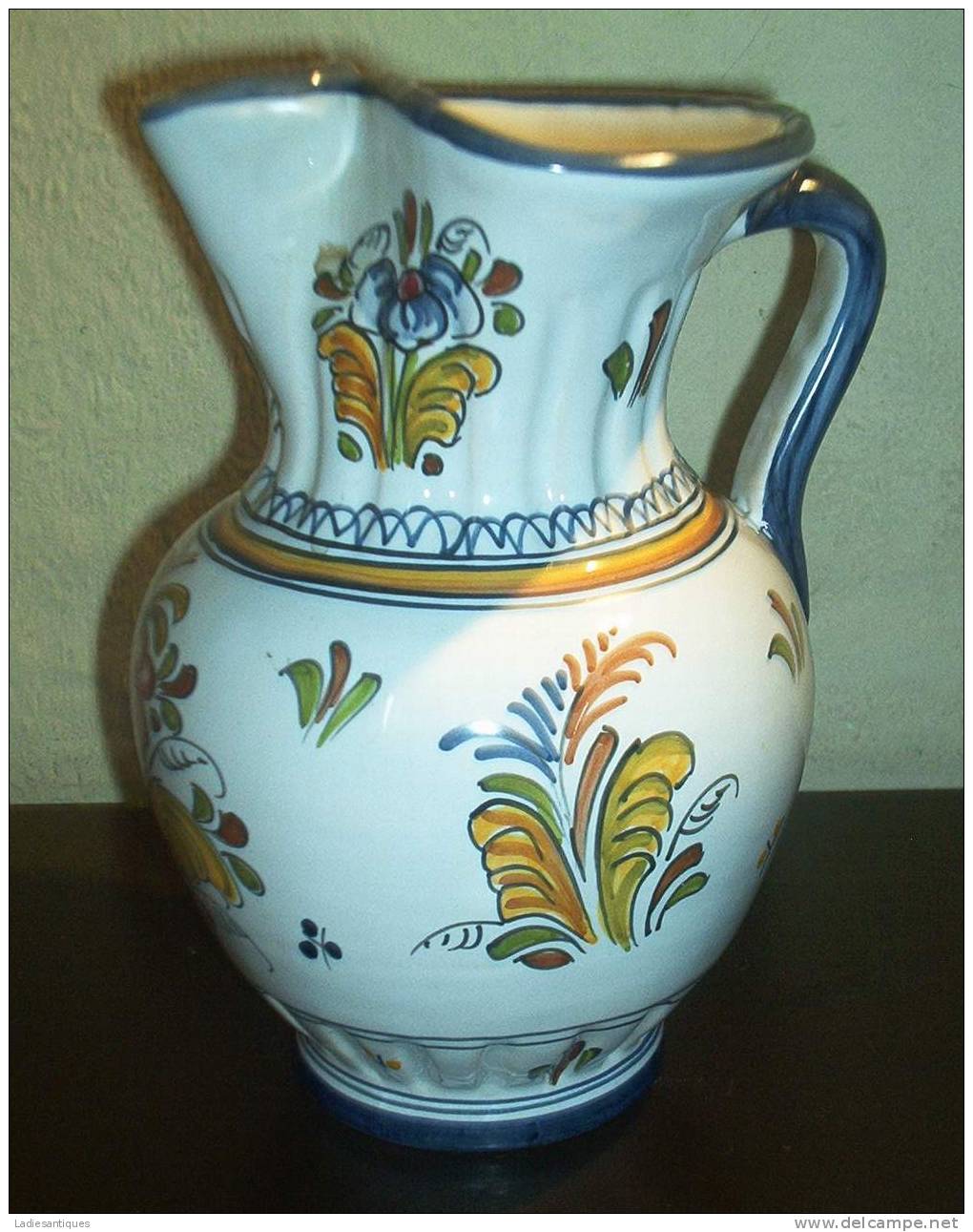 Talavera - Pichet/vase - Kruik/vaas - Pitcher/vase - CR 84 - Talavera/Toledo (ESP)