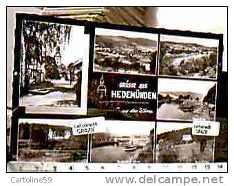 GERMANY ALLEMAGNE HEDEMUNDEN VUES MULTIVUES GRUSSE  AUS N1950  DA1251 - Hannoversch Münden