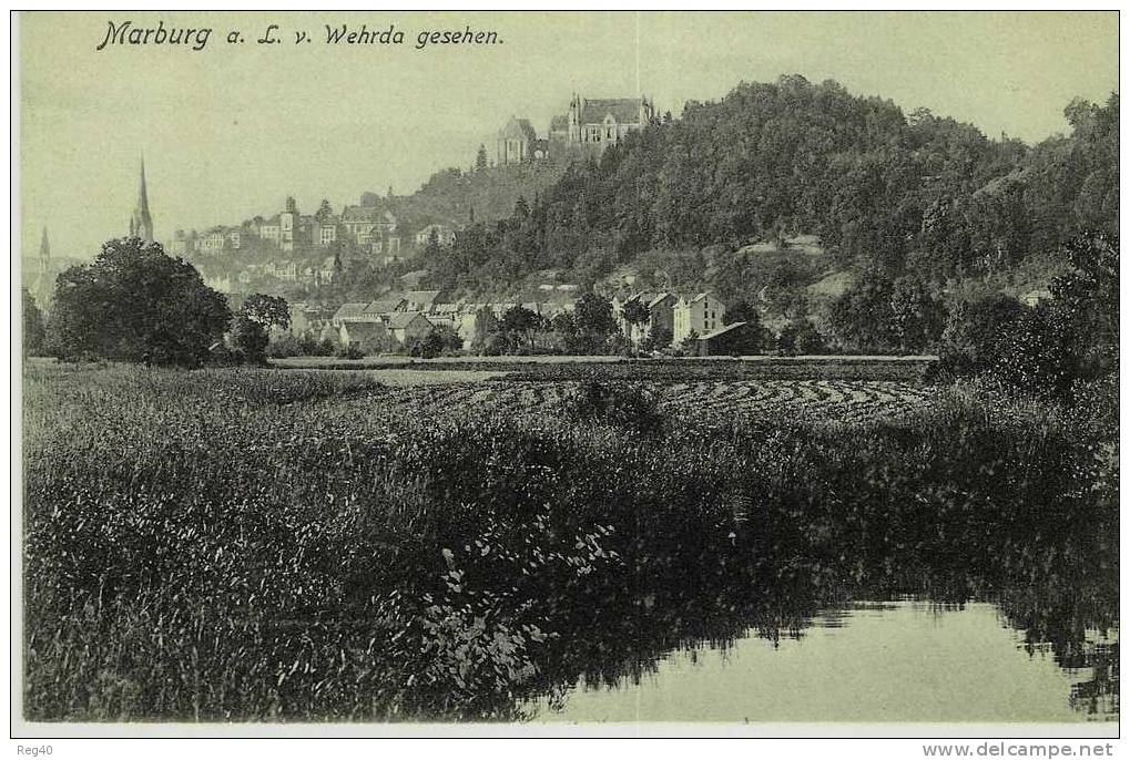 ALLEMAGNE - MARBURG -   A. L. V.   WEHEDA  GESEHEN - Marburg