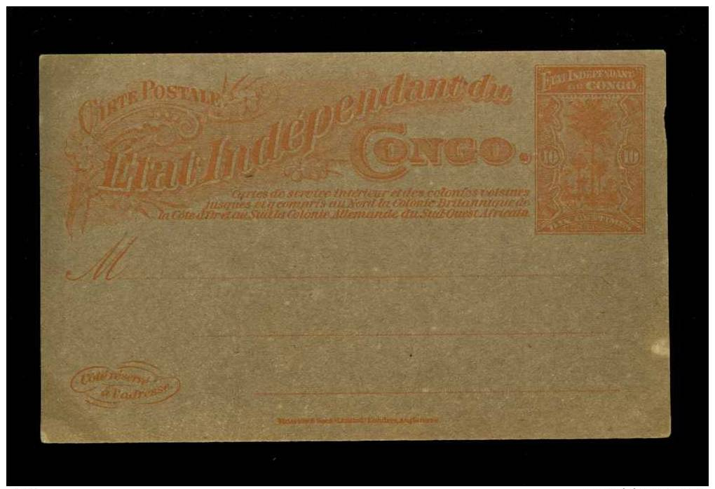 Entier Postal ( 1181 )  Postwaardestuk Kongo  Congo - Entiers Postaux