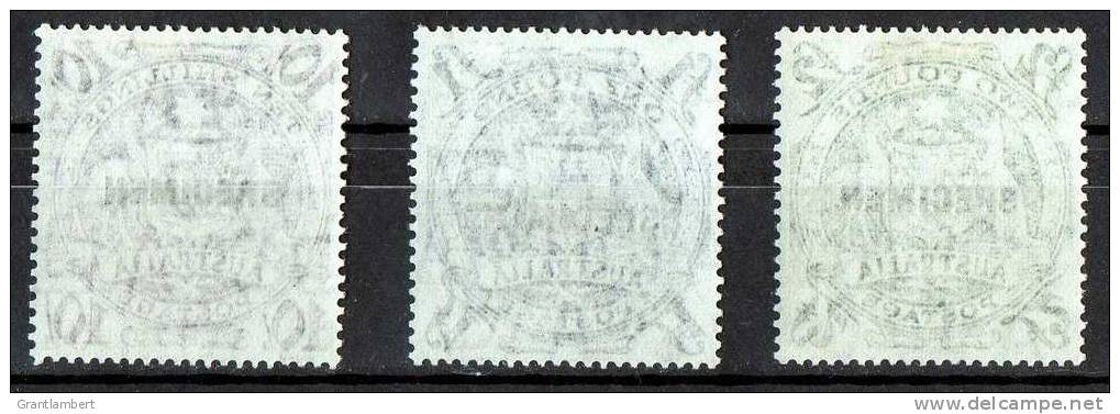 Australia 1948 Commonwealth Coat Of Arms Specimen Set Mint   SG 224bs-224ds -  See 2nd Scan - Used Stamps