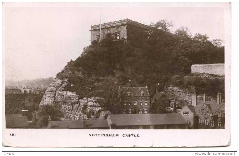 NOTTINGHAM CASTLE RP 1918  Nt130 - Nottingham
