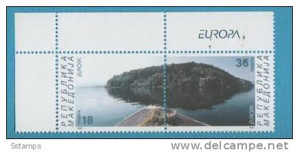 2001-MZ MAKEDONIEN MACEDONIA   EUROPA Cept  2001  NEVER HINGED - 2001