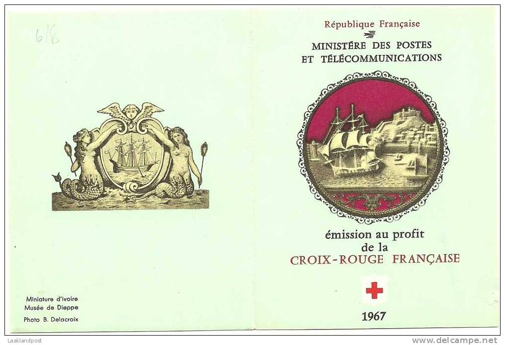 FRANCE 1968 RED CROSS COMPLETE BOOKLET - Rode Kruis