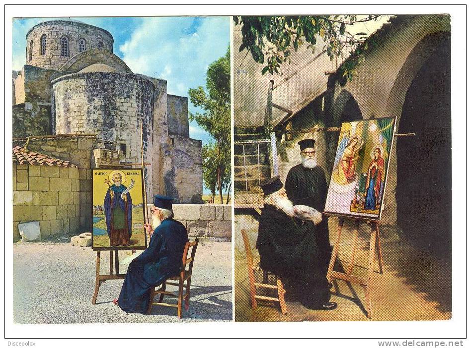 XW 180 Famagosta - St Barnabas Monastery - Monastero Di San Barnaba / Viaggiata 1968 - Zypern