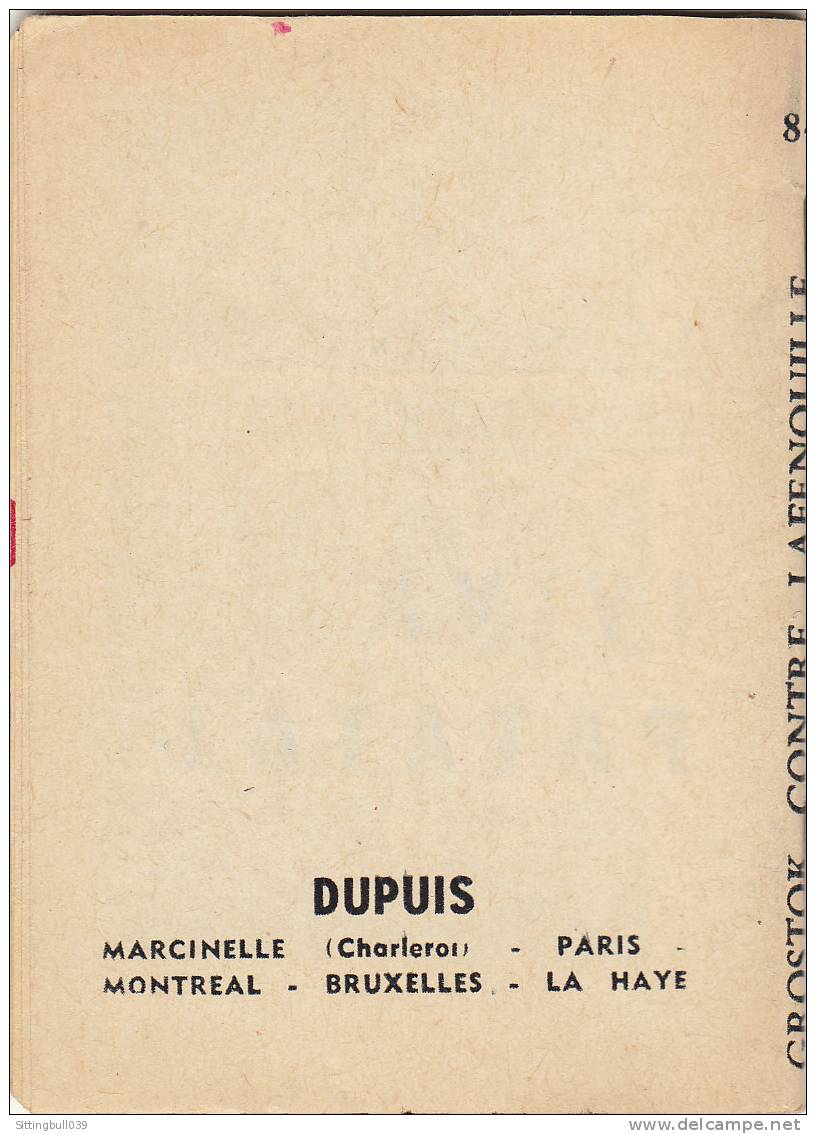 MINI-RECIT De SPIROU. N° 84. Grostock Contre Lafenouille. Par Jean LEBONDU. 1961. Dupuis Marcinelle. - Spirou Magazine