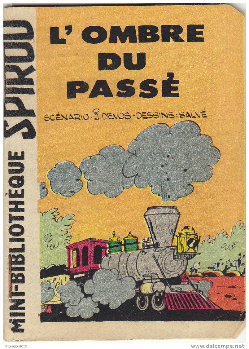 MINI-RECIT De SPIROU. N° 88. L' Ombre Du Passé. DEVOS Et Salvé. 1961. Dupuis Marcinelle. - Spirou Magazine