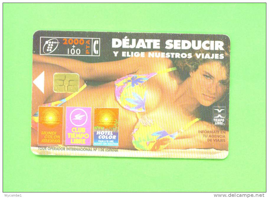 SPAIN - Chip Phonecard/Woman In Bikini 2000ptas - Emisiones Básicas