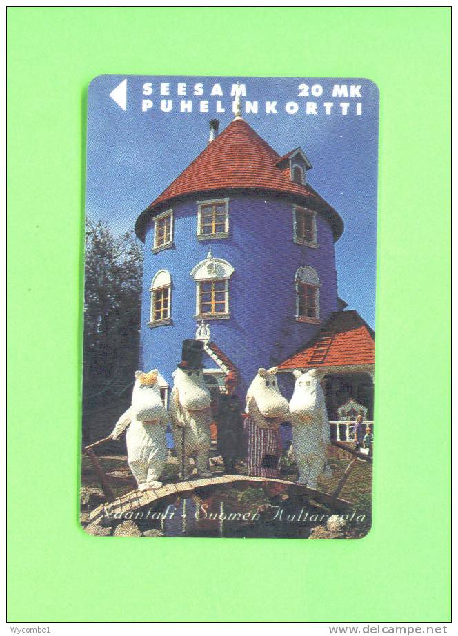 FINLAND - Magnetic Phonecard/Moomin Characters - Finlande