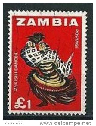 Sambia  1964  Pictorials - High Value (1 GBP)  Mi-Nr.14  Gestempelt / Used - Zambia (1965-...)