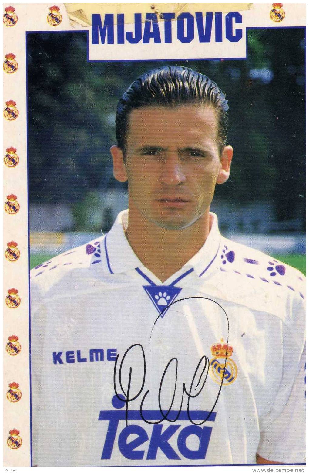 MIJATOVIC  -  Real Madrid - C. De F.  -  Foto - Jorge Iglesias - Personalidades Deportivas