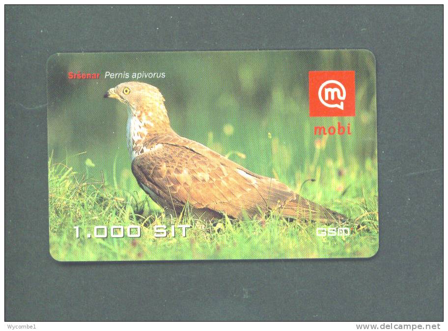 SLOVENIA - Remote Mobitel Phonecard/Bird - Slovénie