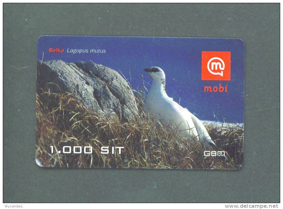 SLOVENIA - Remote Mobitel Phonecard/Bird - Slowenien