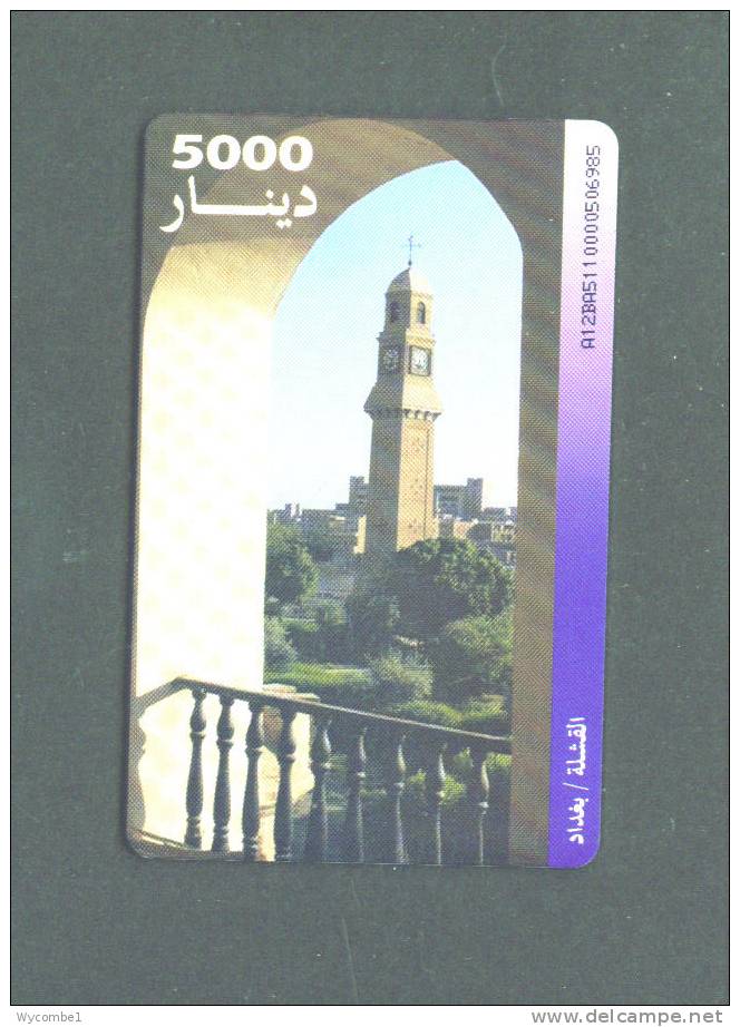 IRAQ - Chip Phonecard As Scan - Iraq