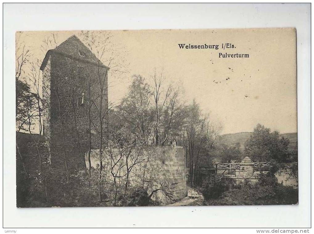 ALLEMAGNE - BAVIERE - WEISSENBURG -PULVERTURM - Weissenburg