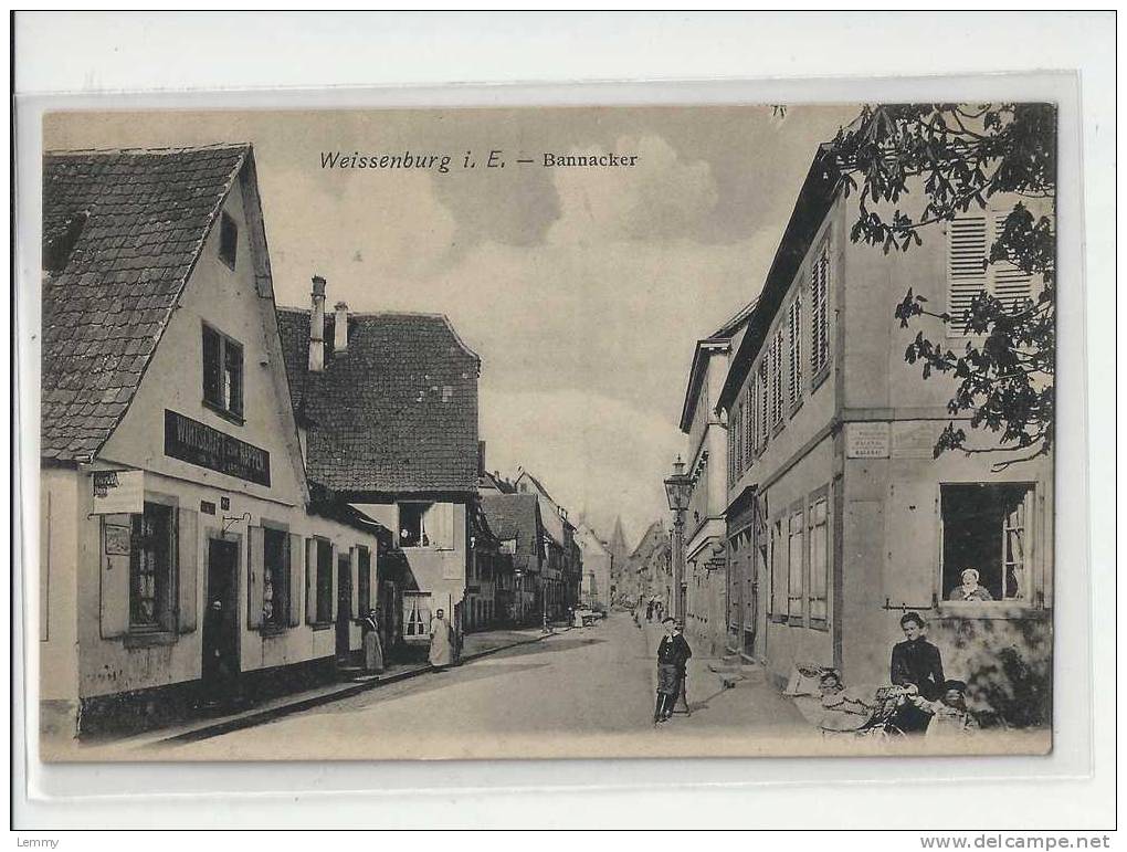 ALLEMAGNE - BAVIERE - WEISSENBURG - BANNACKER - Weissenburg