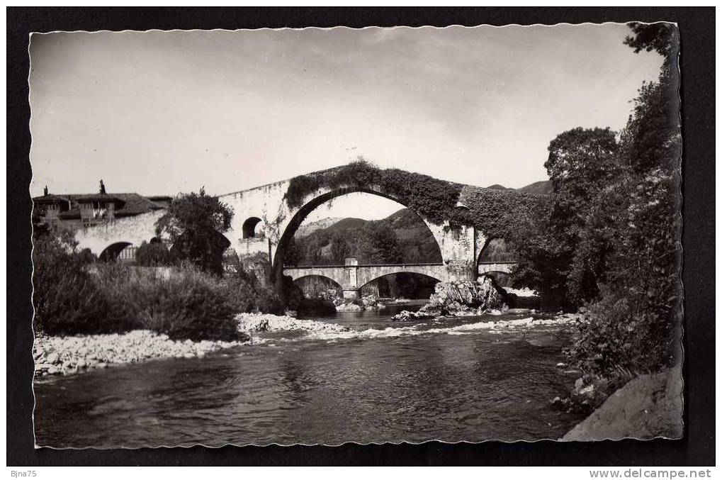 Cangas De Onis   -  Puente Romano - Pont Romain - Jamais Voyagée  - N° 7 Garcia Garrabella - Asturias (Oviedo)