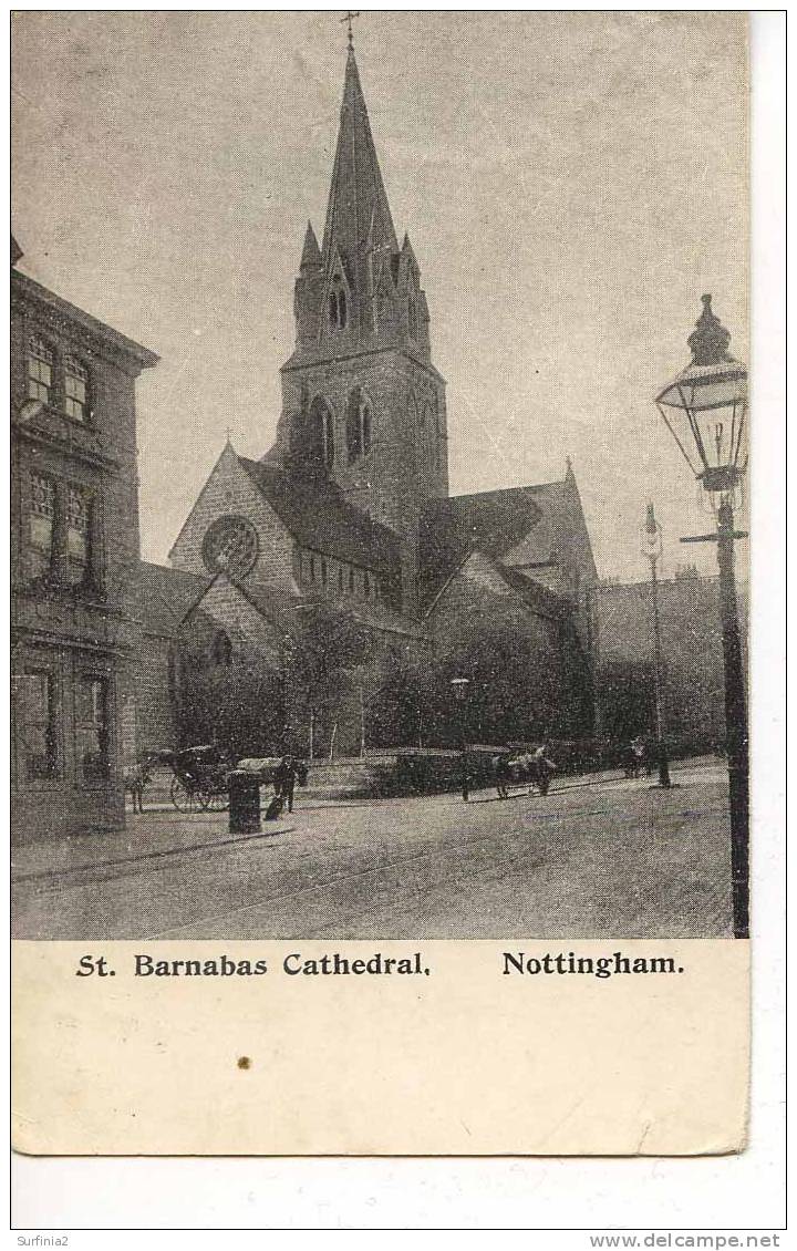 NOTTINGHAM - ST BARNABAS CATHEDRAL  Nt153 - Nottingham