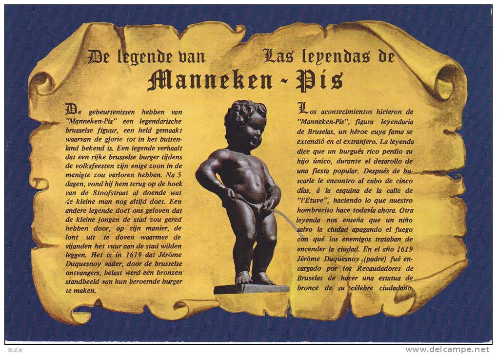 Brussel  / Manneken-Pis - Berühmte Personen