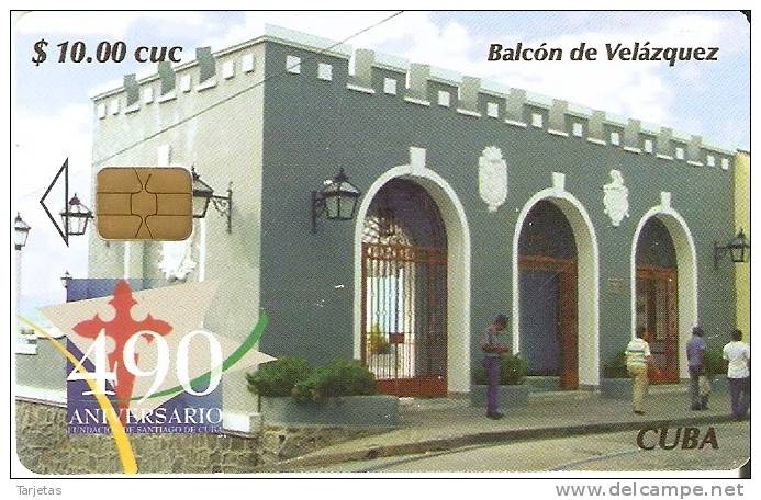 TARJETA DE CUBA DE BALCON DE VELAZQUEZ - Cuba